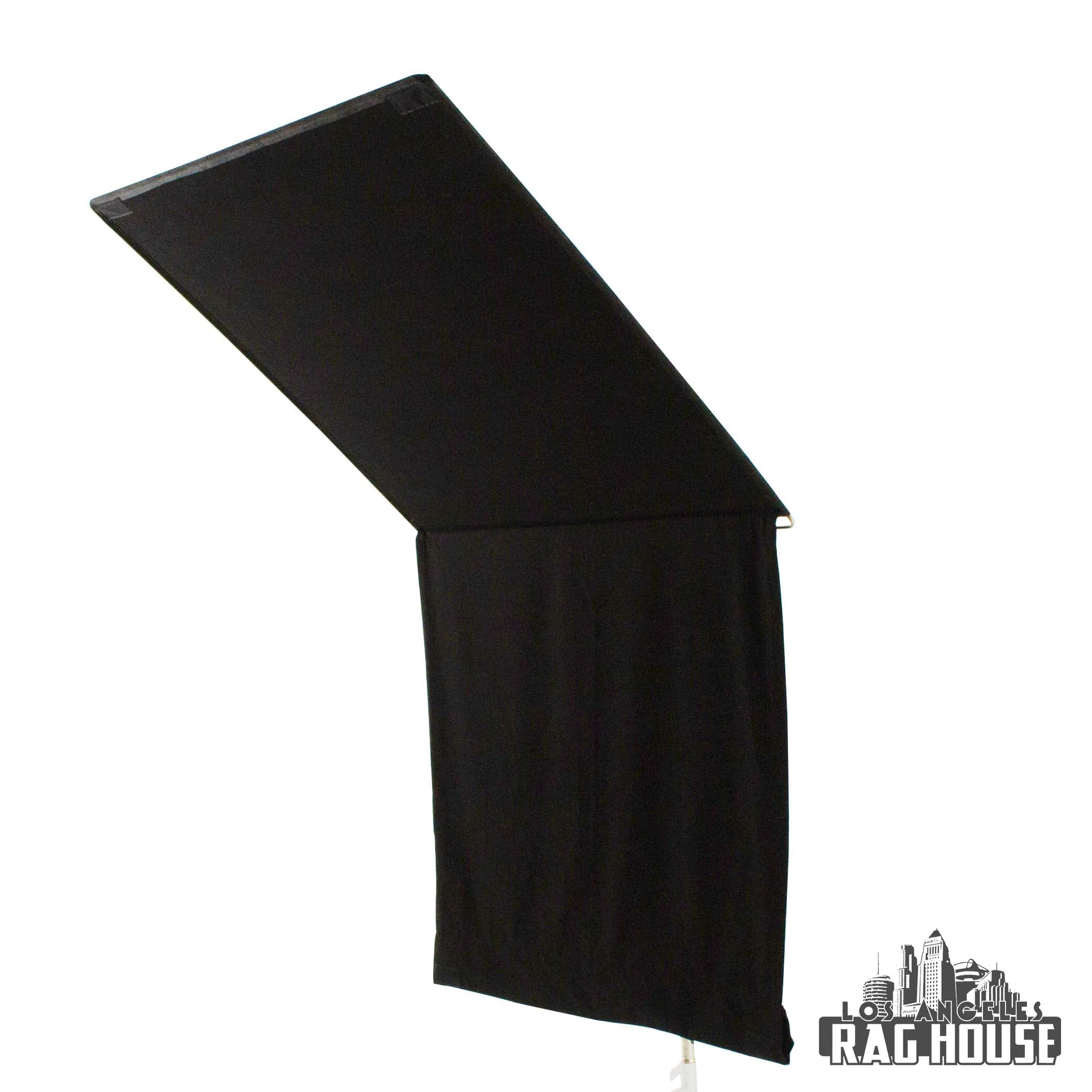 48"X48" Solid Floppy Black