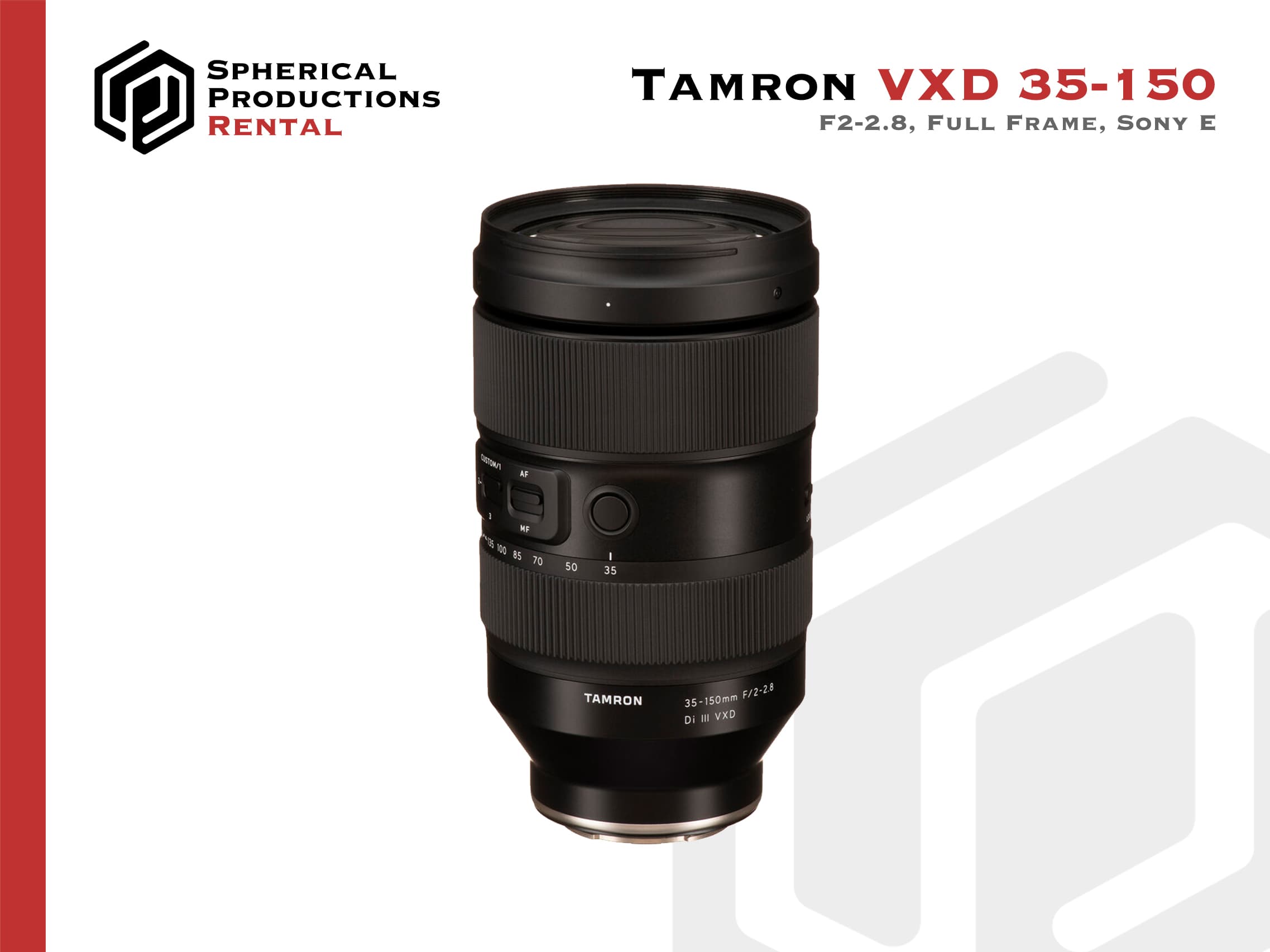 Tamron 35-150mm f/2-2.8 Di III VXD Lens (Sony E)