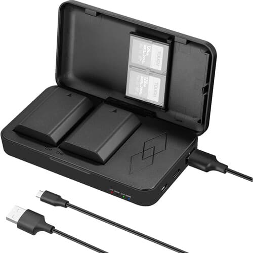 Neewer NP-FZ100 Battery Dual Charger Case