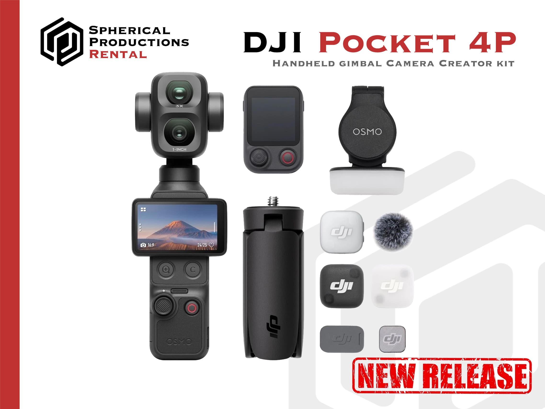 DJI Osmo Pocket 4P Kit