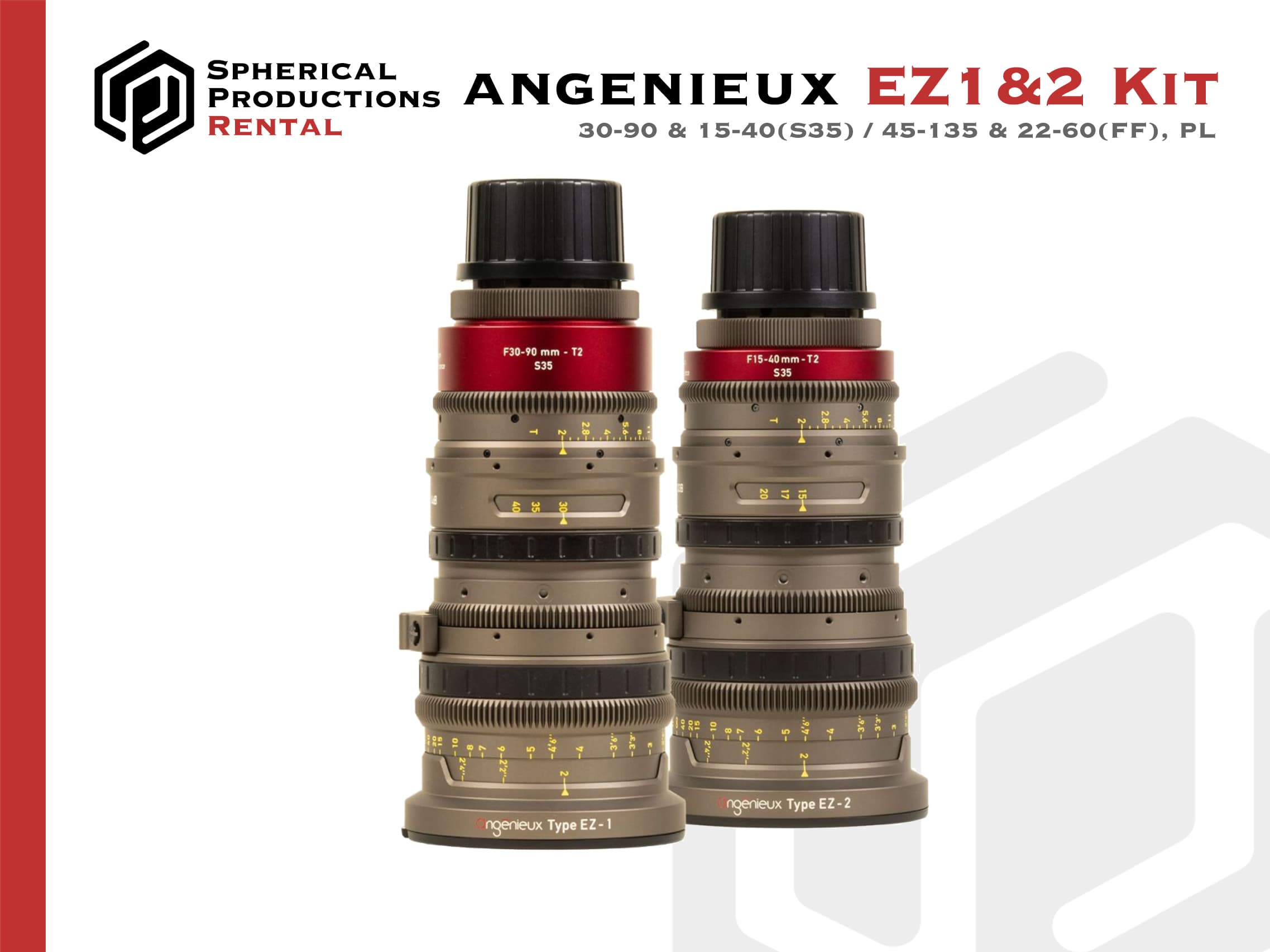 Angenieux EZ-1 + EZ-2 2-Zoom Kit