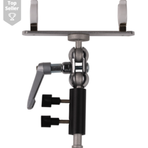 Nanlite Tube Clamp with Swivel Ball Joint and 5/8" Baby Pin