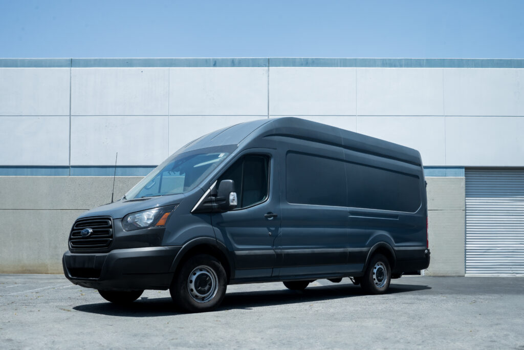 Spherical Productions grip van on location